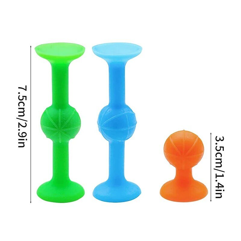 9/12pcs Suction Cup Darts Toys Silicone Sucker Darts Fingertip Toy for Family Games Party Favors Kid Birthday Christmas Gifts