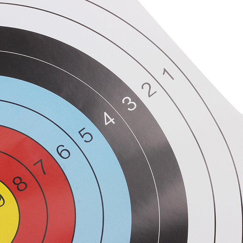 10pcs 40*40 cm Archery Shooting Target Paper Bow Hunting Archery Kit Standard