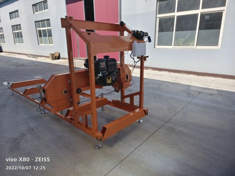 Forestry Machinery Sawmill Wood Cutting 32-inch Stationary Horizontal Band Saw Portable Sawmill - Immobile Model