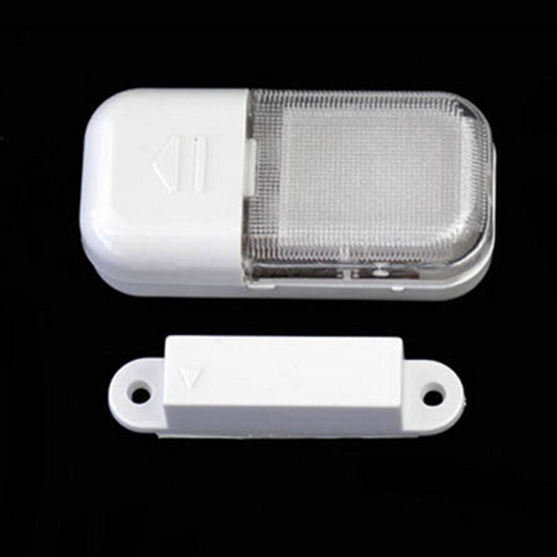 Lampu lemari Sensor magnetik LED, cahaya Super terang fungsional otomatis nirkabel untuk lemari pakaian lemari