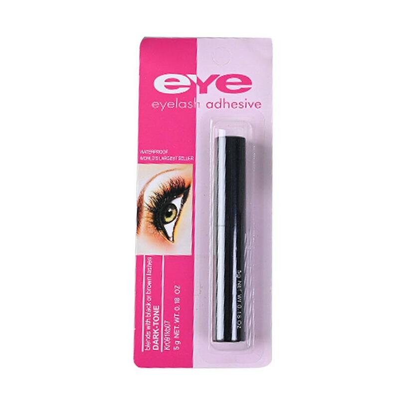 Waterproof Strong Adhesive Eyelash Glue Quick Dry No Clear False Makeup Eye Irritant Black Color Extension Glue Lashes Eyel U2Y3