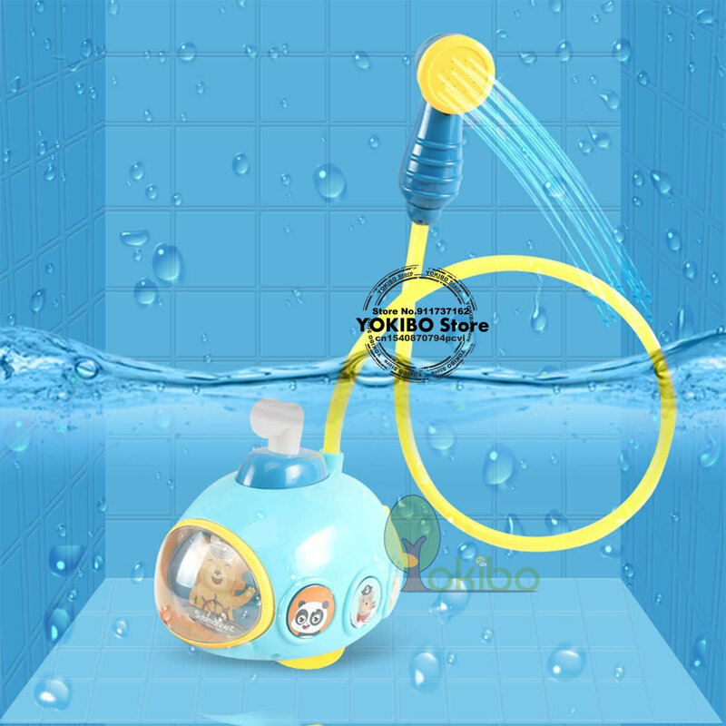 Baby Bath ของเล่นสำหรับเด็ก Submarine ฝักบัวอาบน้ำของเล่นน้ำของเล่นสเปรย์น้ำของเล่นเด็กชุดฝักบัวอ่างอาบน้ำของเล่นเด็กน้ำของเล่น