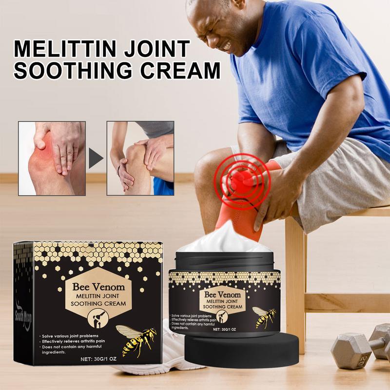 Joint and Bone Therapy Cream, Bee Venoms Joint Cream, Massagem Tratamento, Bone Health Care, 1Pc