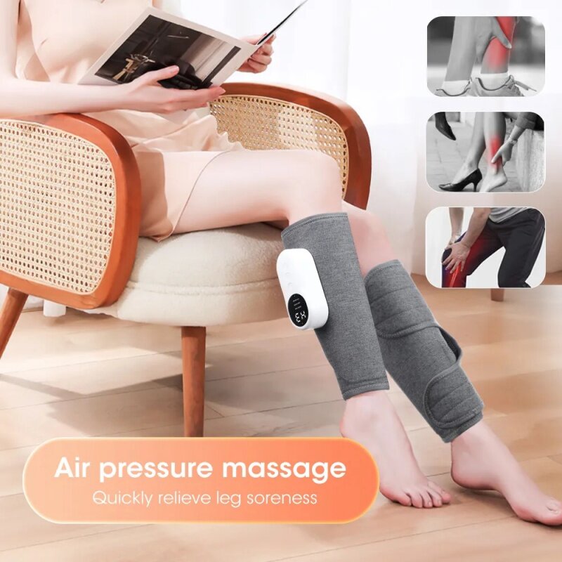 Alat listrik kesehatan portabel nirkabel, pemijat kaki otot tubuh