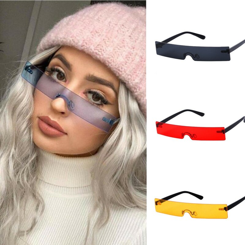 무테 사이클링 레트로 선글라스 쉐이드, 패셔너블한 작은 직사각형 선글라스, UV400 안경, 2023 최신 유행 여성 남성, 여름