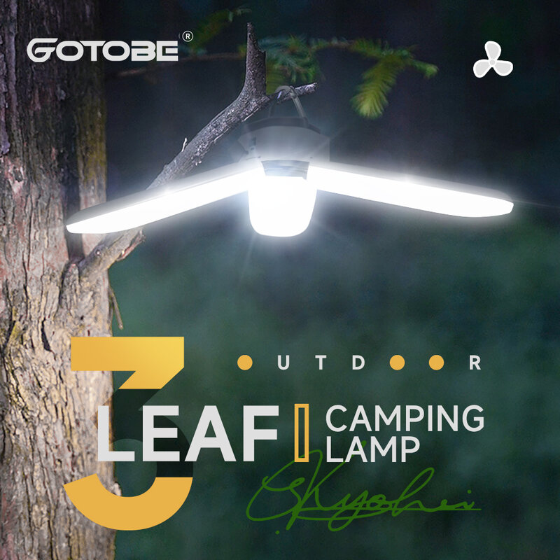 60 luci da campeggio solari a LED lampadina ricaricabile USB per esterni lampada pieghevole portatile tenda da campeggio escursionismo lanterna di emergenza luce