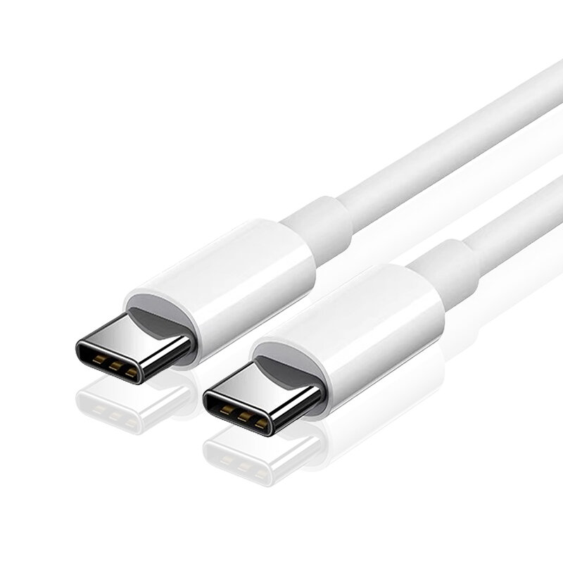 Kabel Data pengisian daya cepat, kabel Data USB C ke USB Tipe C ke USB 100W 60W untuk Huawei Samsung Xiaomi Macbook iPad