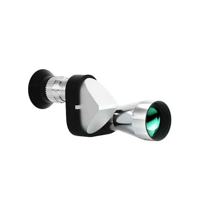 Mini Alloy HD Montanhismo Telescópio com suporte do telefone móvel, Camping e caminhadas Monocular, Visão noturna ao ar livre