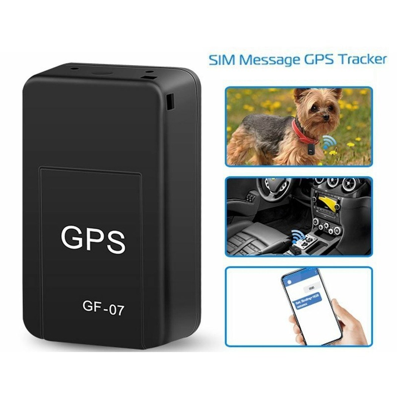 GF-07 마그네틱 자동차 추적기 GPS 포지셔너, 실시간 추적 자석 흡착 미니 로케이터, SIM 삽입 메시지, 애완 동물 분실 방지