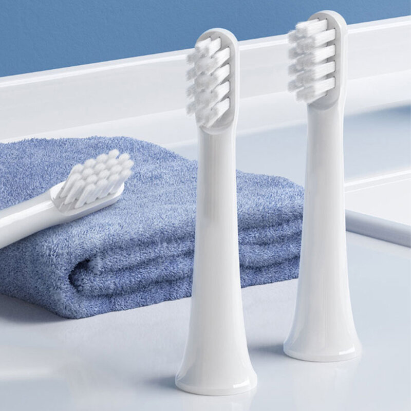 Cabezales de repuesto para cepillo de dientes eléctrico XIAOMI MIJIA T100, cabezales de repuesto para cepillo de dientes eléctrico sónico DuPont, boquillas de cerdas suaves adecuadas, 8 Uds.