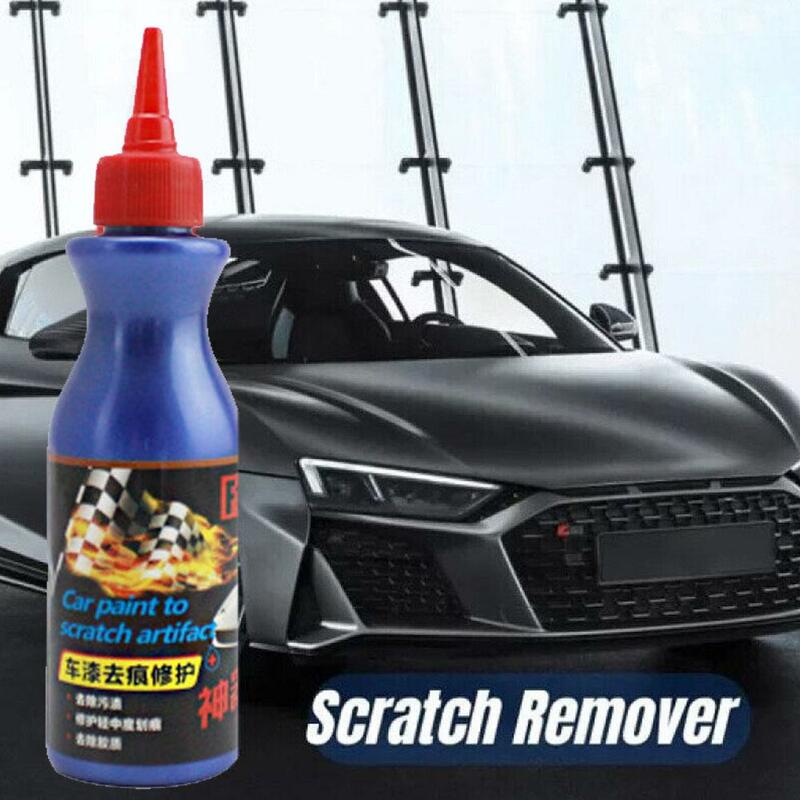 Car Scratch Remover Agent, Repair Tool com Esponja, Car Scratches Repair, Polimento de cera, Anti Scratch, Acessórios do carro, 100ml