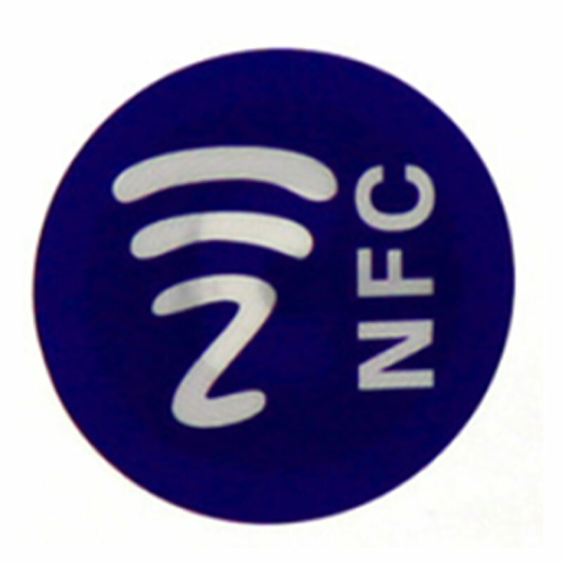 Stiker Ntag213 cerdas untuk semua ponsel, 1 buah stiker NFC bahan piaraan tahan air