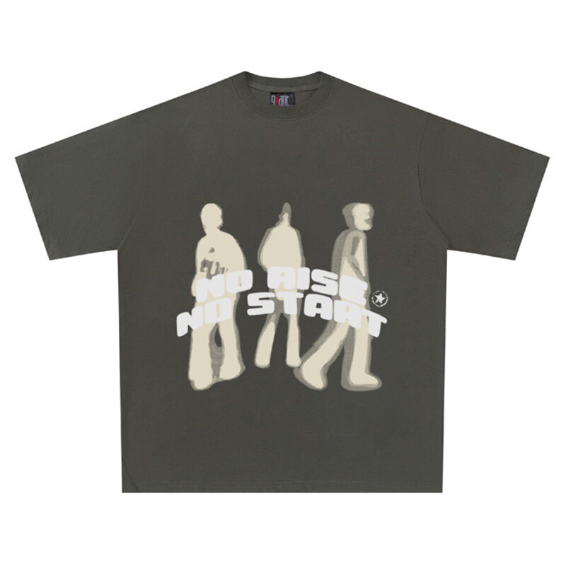 하라주쿠 패션 반팔 탑 오버사이즈 티셔츠, 빠른 건조 힙합 티셔츠, 빈티지 90 년대 스트리트웨어, 애니메이션 고딕 의류