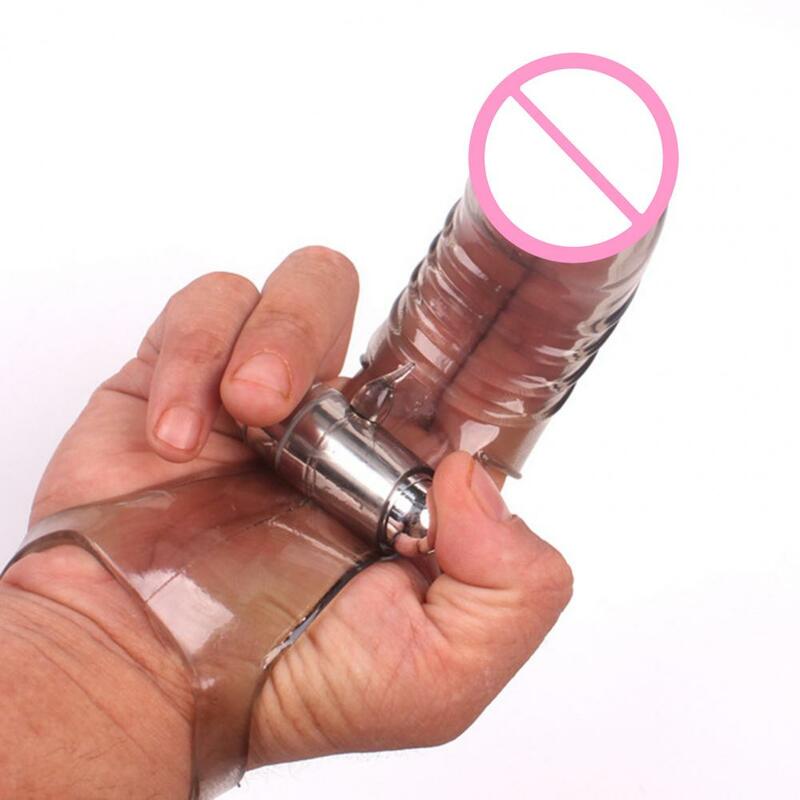Estimulador sexual sem fio compacto macio do dedo do ponto de g da luva do dedo para interno