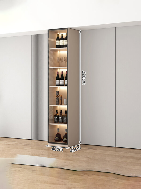 خزانة نبيذ جانبية فاخرة ، خزانة ، رفوف نبيذ ، أثاث بار ، LVWC ، تصميم De Estar ، جمع