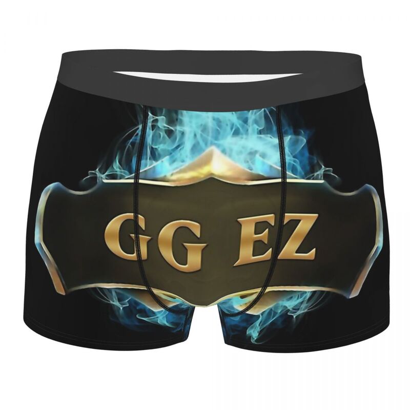 GG EZ League Of Legends Game Underpants Cotton Panties Male Underwear Print Shorts Boxer Briefs