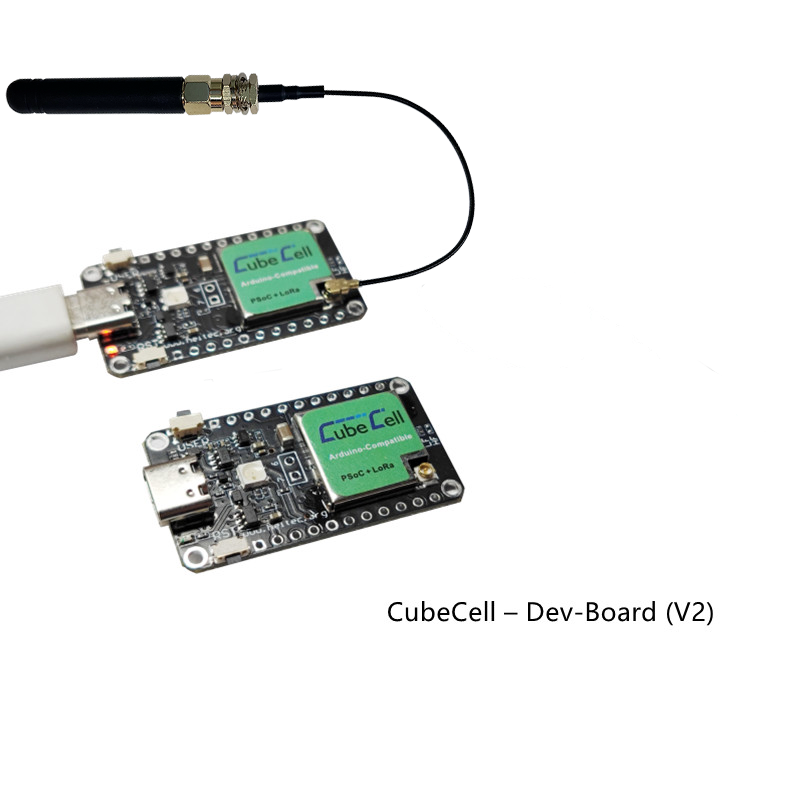 HTCC-AB01 de nodo Lora IOT para arduino, placa de desarrollo CubeCell, versión V2, 433MHZ/868-915MHZ, ASR6501