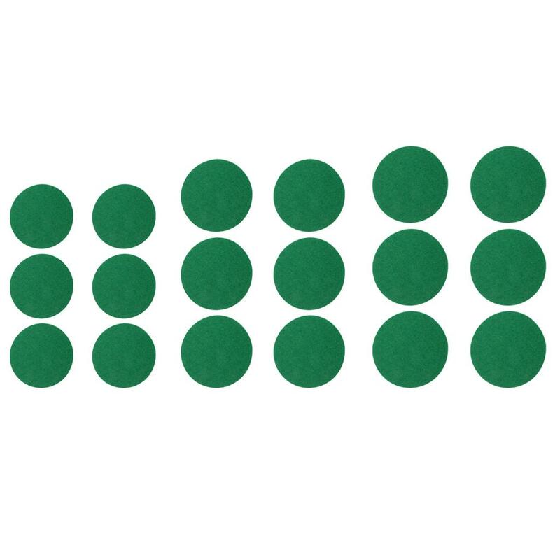 Набор из 6 зеленых войлочных прокладок для замены фетровых планшетов