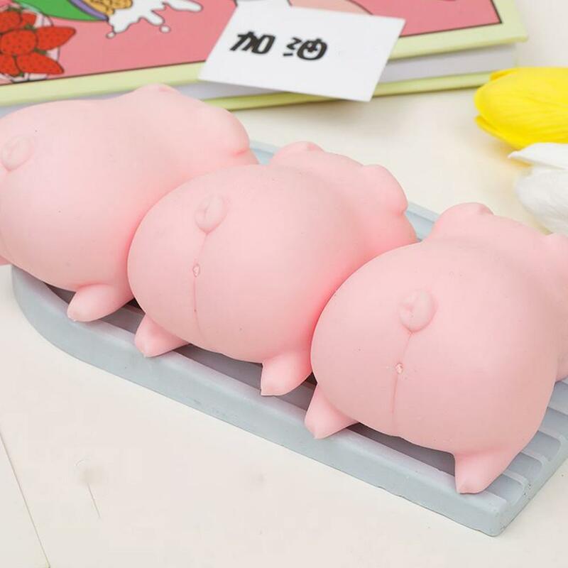 2Pcs Cute Pig Dog Fidget Toys Sensory Toys Squeezing Stretch Stress Relief Toy for Kids Adults for Fun Calming Increase Focus