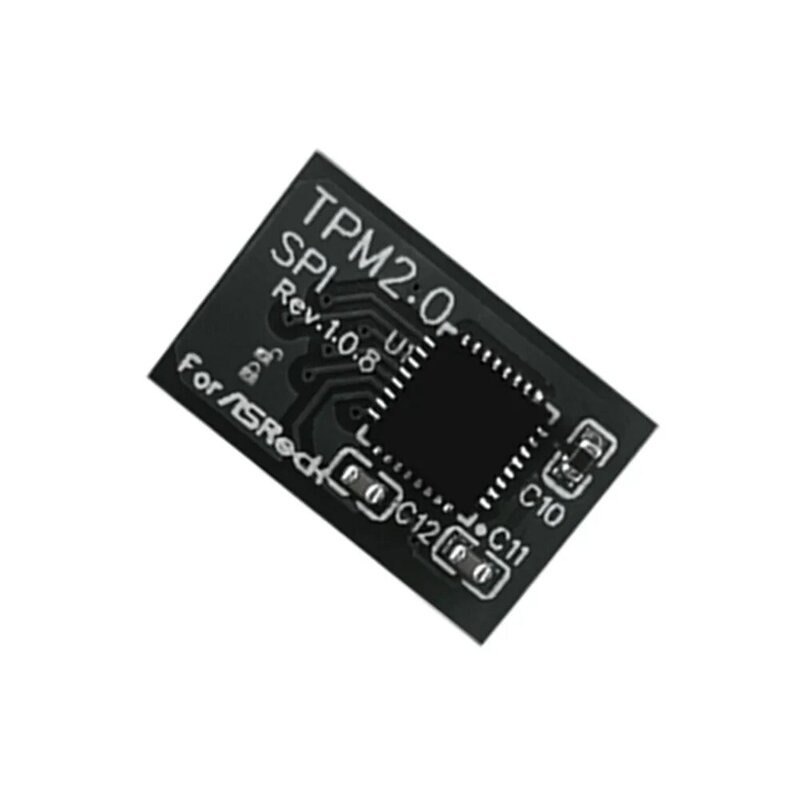 Moduł bezpieczeństwa szyfrowania TPM 2.0 Karta zdalna 14-pinowy moduł bezpieczeństwa SPI TPM2.0 dla płyty głównej ASROCK