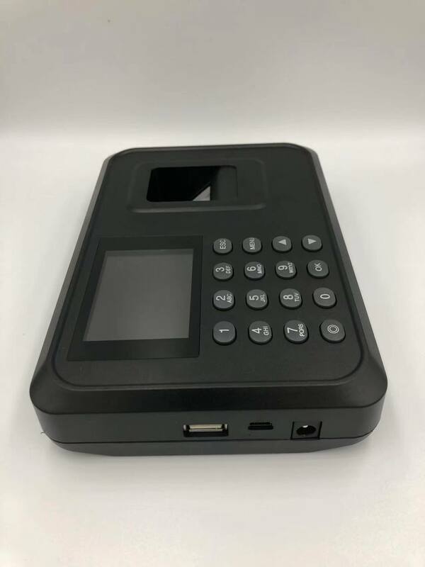 2.8 "Tft Usb Lcd Biometrische Vingerafdruk Aanwezigheid Machine Dc 5V/1A Tijd Recorder A-E260