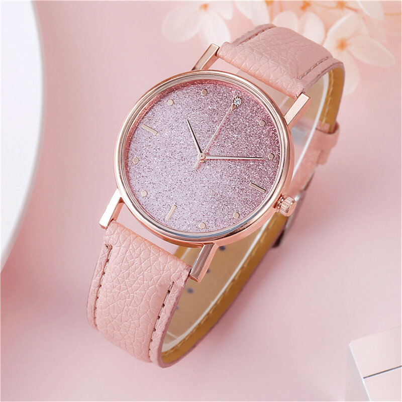 Jam tangan wanita mode merek Top jam tangan wanita kulit mewah elegan jam tangan wanita Quartz jam tangan kecil jam tangan Quartz