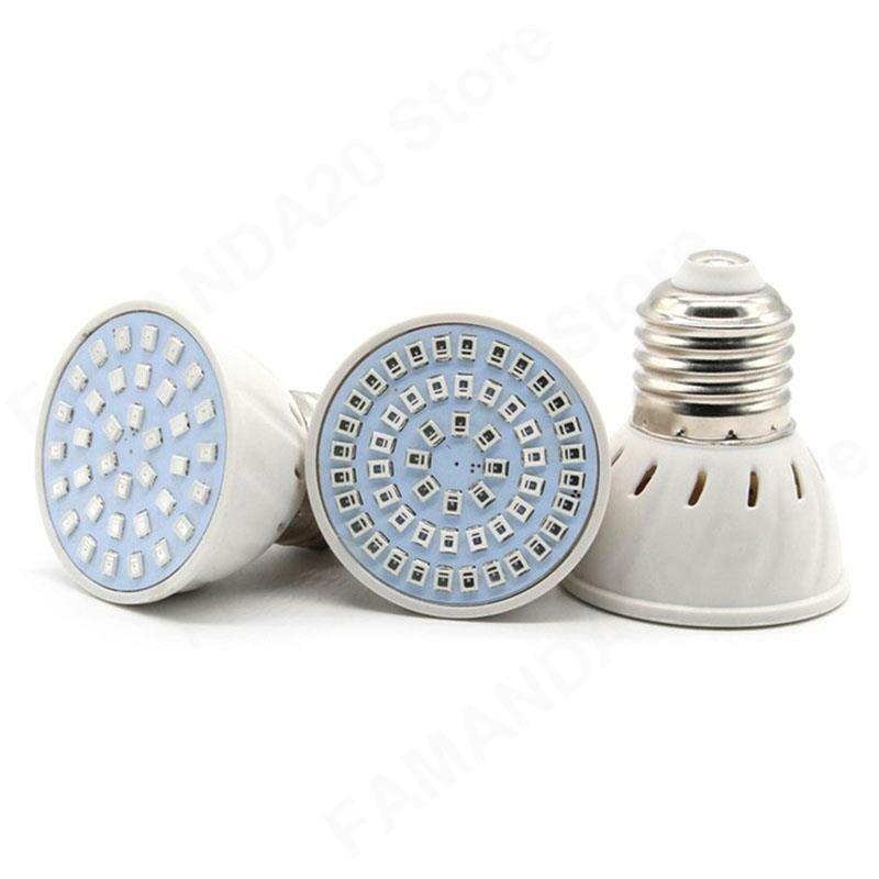 220V Hydroponic Growth Light E27 Led Grow Bulb Phyto For Indoor Greenhouse Vegetable Flower Plant Hydroponic Growing Lamp M20