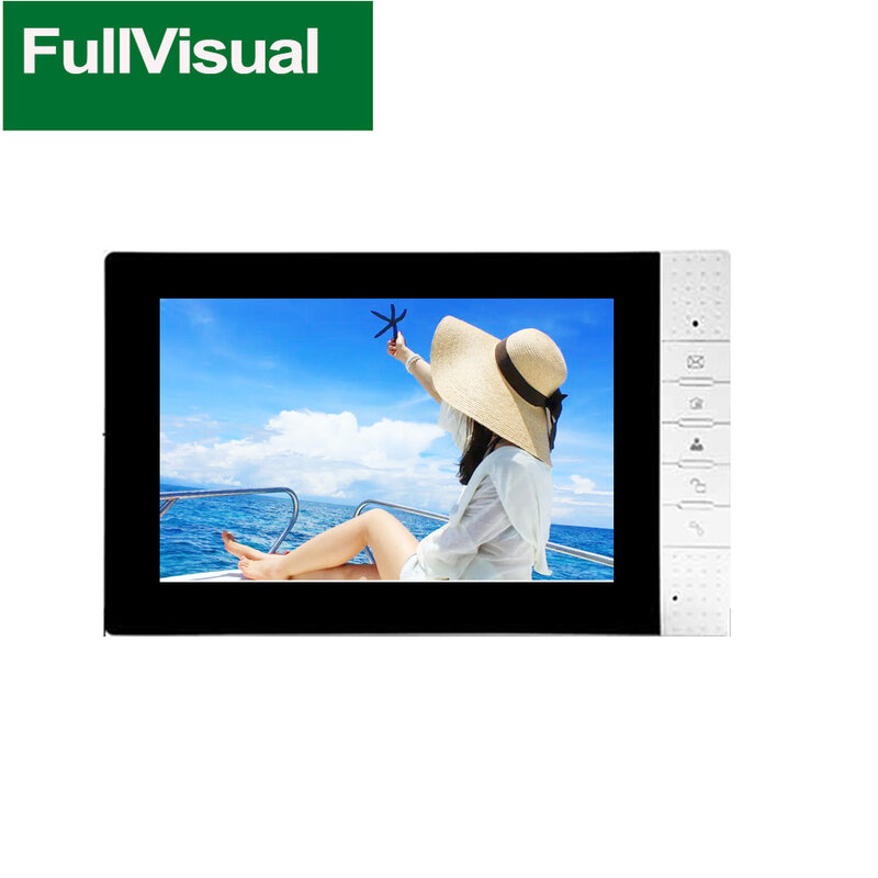 Fullvisual-intercomunicador de 7 pulgadas para el hogar, sistema múltiple de timbre de puerta con visión HD de día y noche, 1/2 o 3 monitores