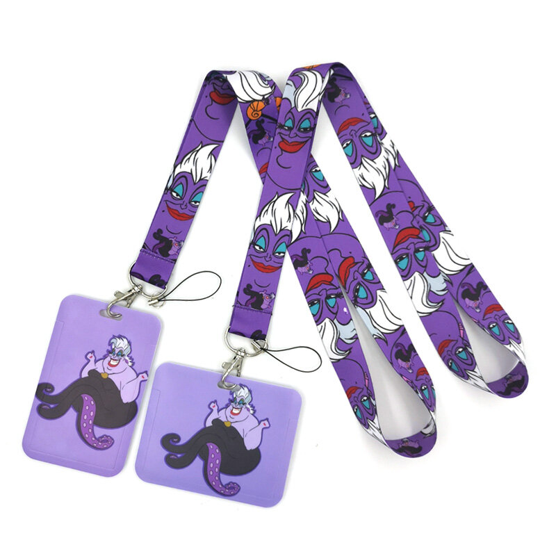 Ursula-llavero con cordón para llaves de coche, tarjeta de identificación, insignia de teléfono móvil para gimnasio, soporte para llavero para niños, decoraciones de joyería