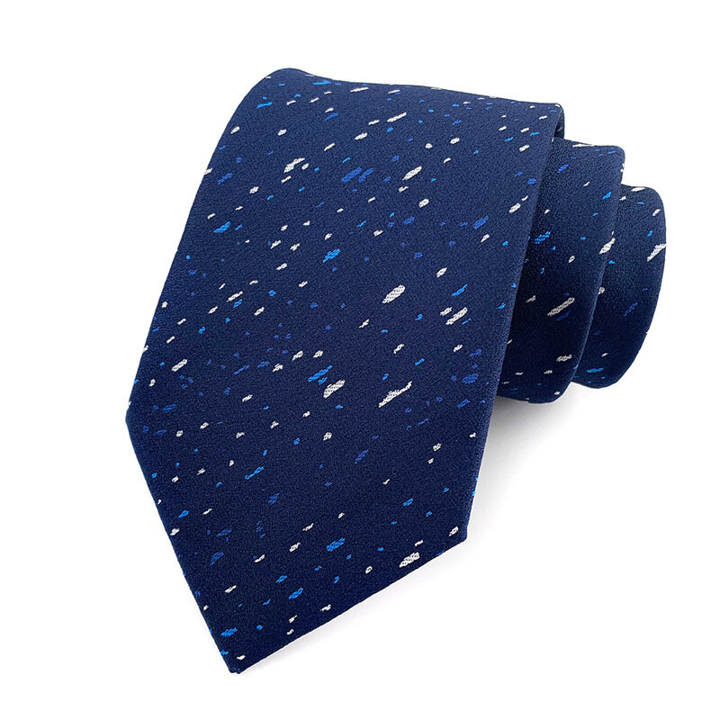 New 8CM Corbatas Professional Dress Ties Cashew Blossom Solid Neckcloth Small Flower Neckties
