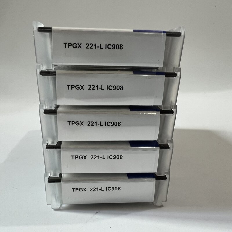 TPGX110302-L IC908 asli TPGX110304-L IC908 CNC blade