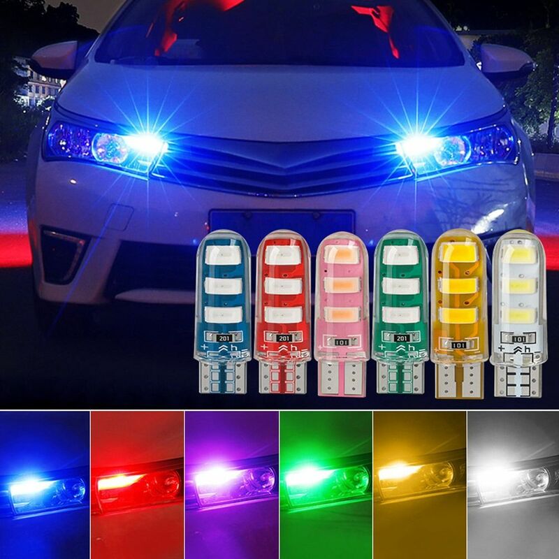 5630 LED Dashboard Light Accessories T10 6SMD License Plate Light 12V Car Reading Lamp