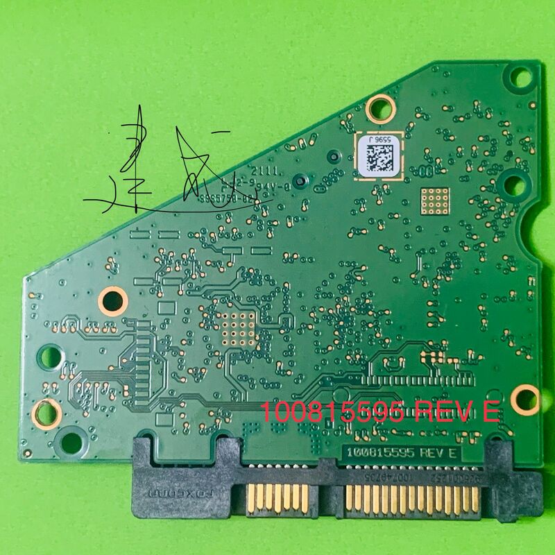 Seagate Desktop Hard Disk Circuit Board/100815595 REV E/D, 5596J/Cocok untuk Hard Drive 2T Sampai 8T/ST4000DM004