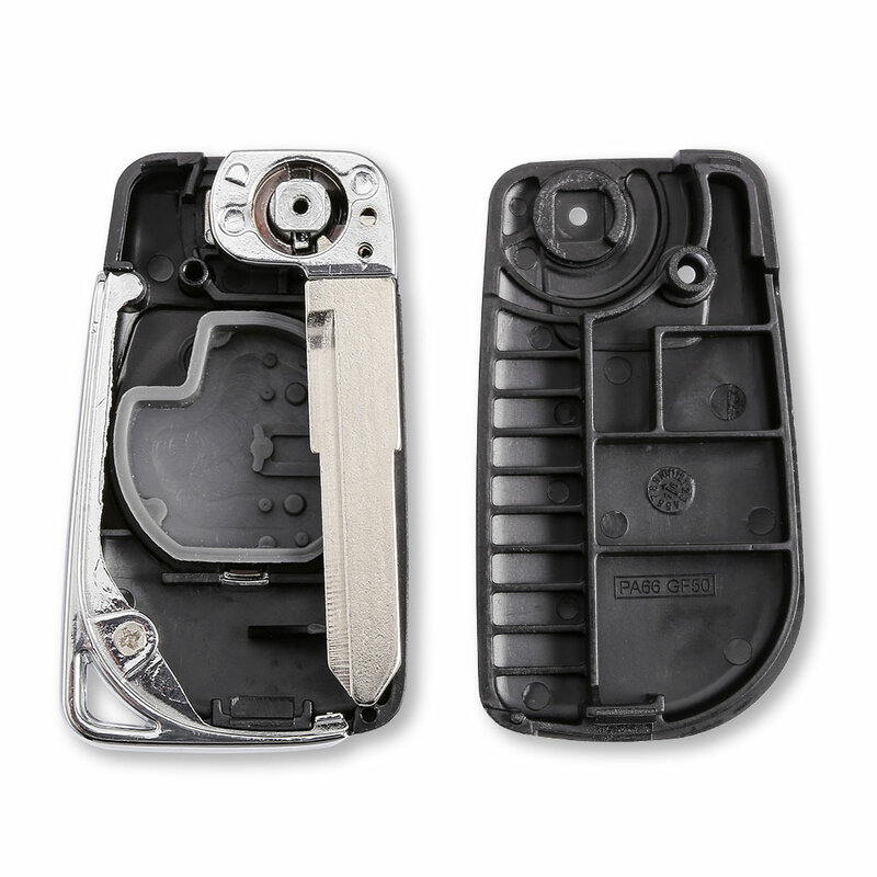 WhatsKey, llave inteligente modificada de 2 botones para Suzuki Swift grand Vitara Alto SX4, carcasa de llave abatible, reemplazo de carcasa remota sin cortar, HU133R/SZ11R Blade, accesorios para automóviles