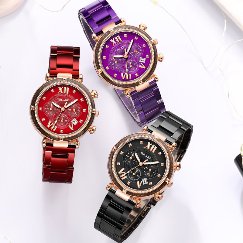 5Pcs Set Luxe Vrouwen Horloges Magnetische Sterrenhemel Vrouwelijke Klok Quartz Horloge Fashion Dames Polshorloge Relogio Feminino