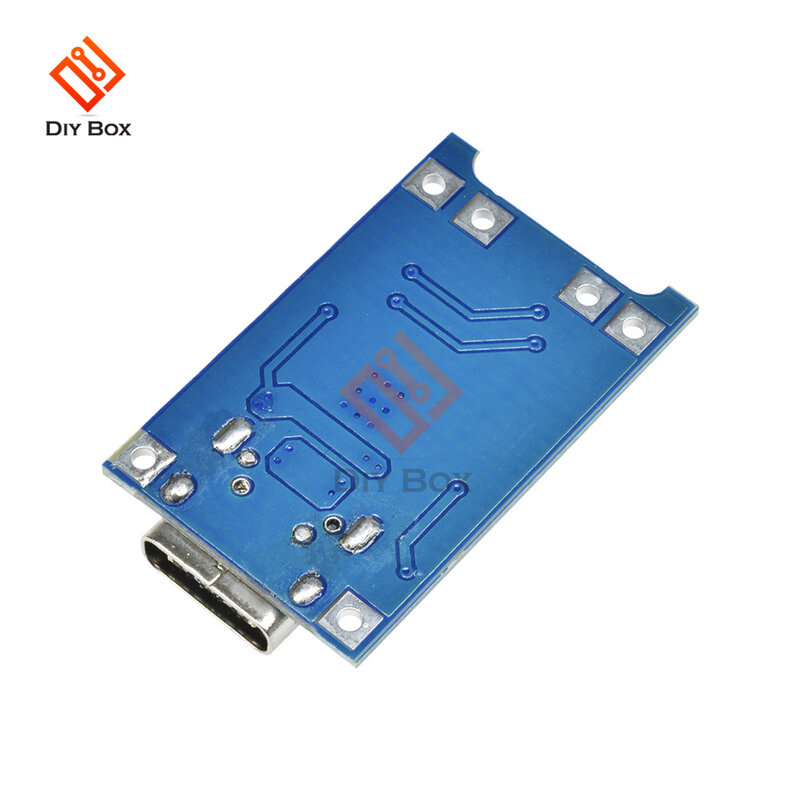 1-10Pcs 5V 1A TYPE-C Micro USB 18650 TC4056A Lithium Battery Charging Board Charger Module with Protection Dual Functions TP4056