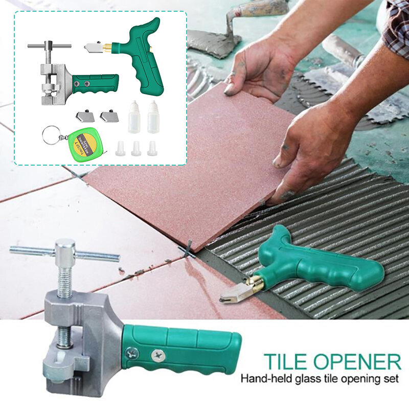 Multifunctional Glass Cutter Ceramic Tile handheld Portable Cutting Tool Ceramic Tile Cutter Diamond Cutting Hand Tool