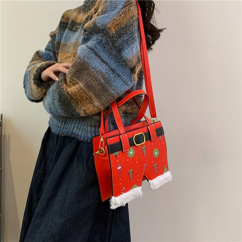 Borsa Tote natalizia moda donna borsa Shoudlder borse da donna borsa regalo di natale di capodanno