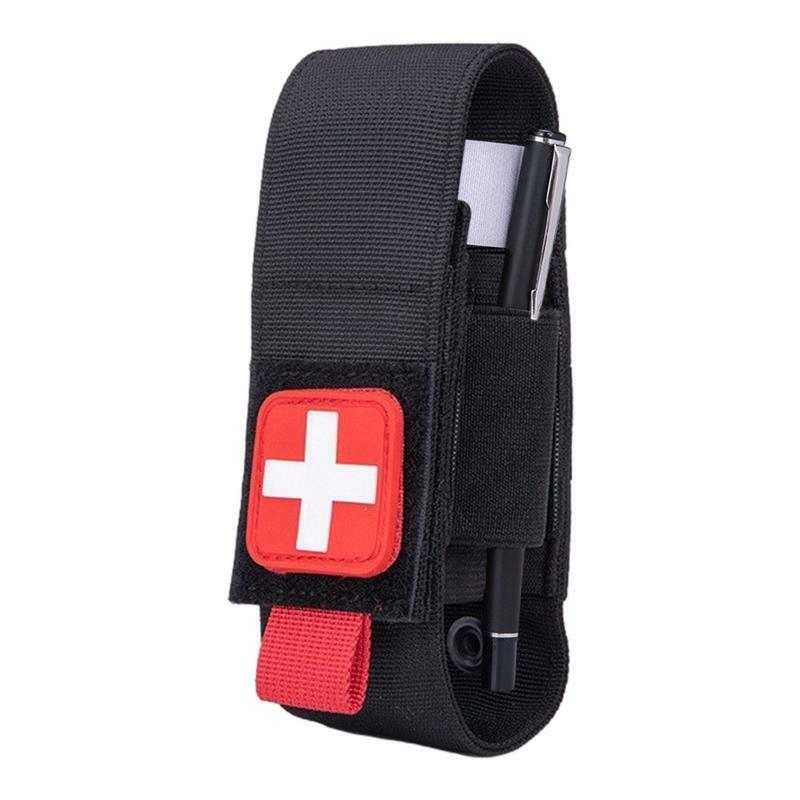 Tourniquet Pouch Holder 1St Aid Pouch Medic Tourniquet Pouch Holster TQ Tourniquet Case & Trauma Medic Shear Pouch For Camping