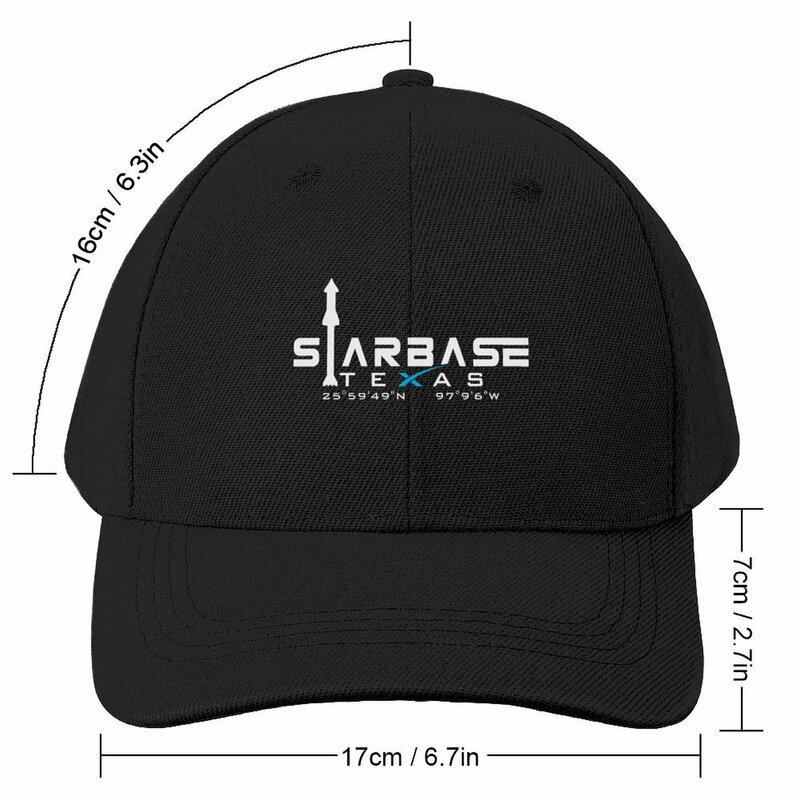 Starbase Техасская бейсболка бока Чика Spacex Пляжная Шляпа Пляжная чайная шляпа для девушек и мужчин