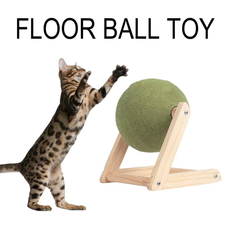 Cat Scratching Ball Toy Sisal Rope Ball Board Grinding Supplies Paws Wear-resistant Claw Toys Sharpener Kitten Pet Scratche E4F6