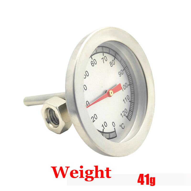 ステンレス製屋外グリル温度計,0.52mm,0〜120度,バーベキュー用,サーモグラフ 豚肉と鶏肉と羊肉の温度測定