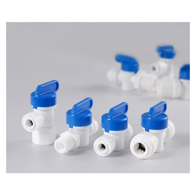 1/4" 3/8" 1/2" Male Female Thread Ball Valve RO Backwash Fitting Switch Quick Connector Water filter Recerse Osmosis Parts