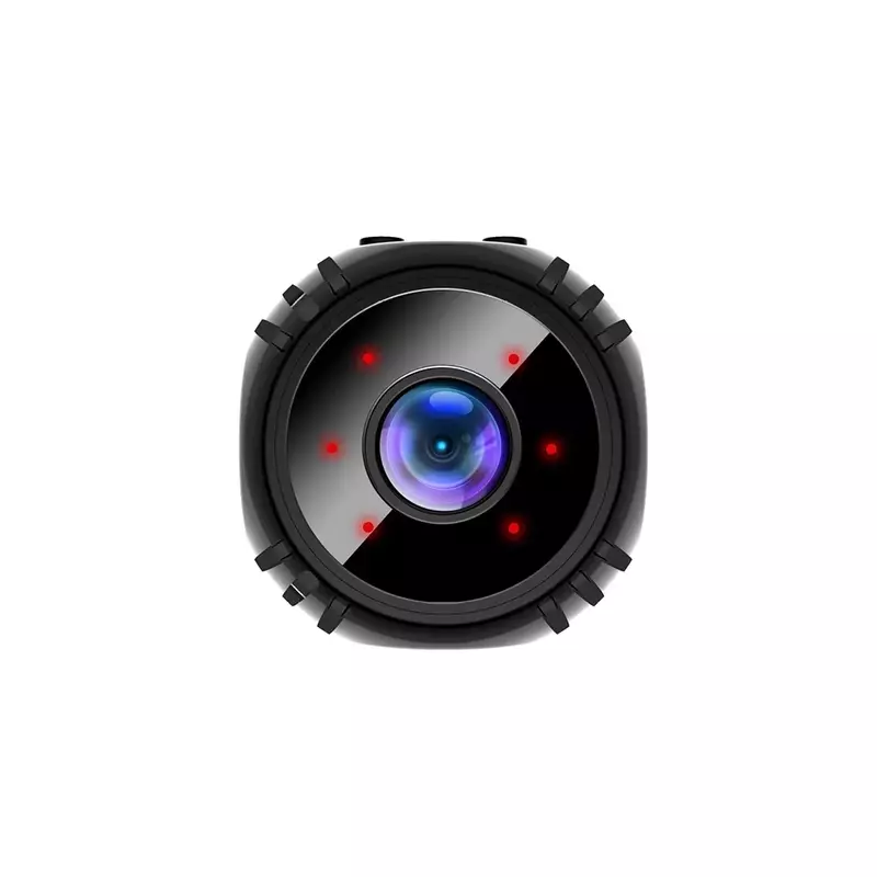 Kamera Perekam Video nirkabel, kamera keamanan Sensor pengintai rumah pintar W8 1080P HD Wifi