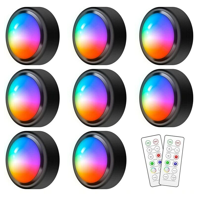 RGB-подсветка для шкафа с дистанционным управлением, 16 цветов