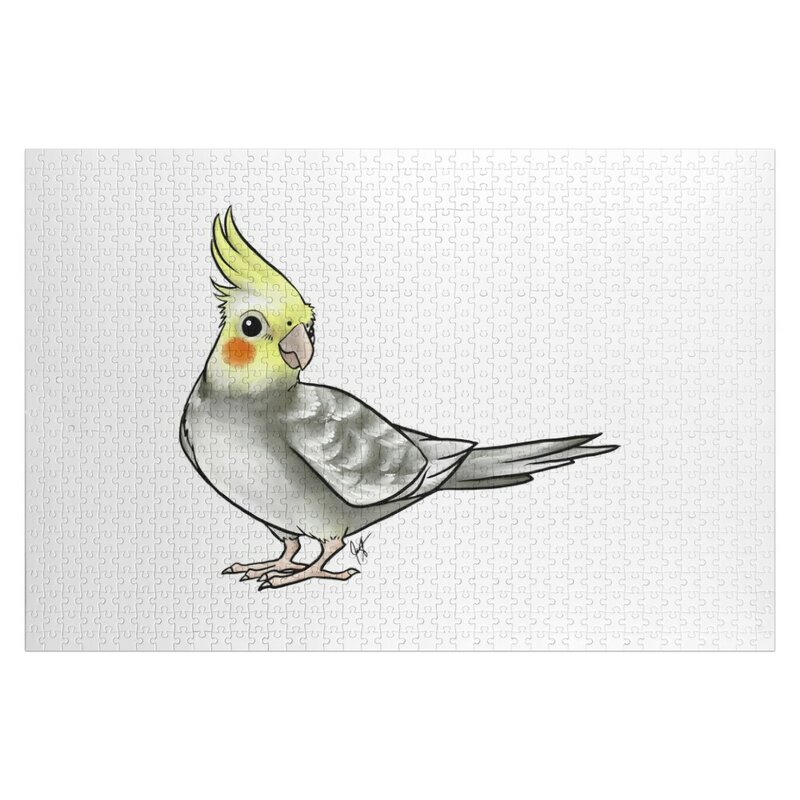 Cockatiel - Pied Jigsaw Puzzle Personalized Kids Gifts Personalised Personalized Photo Gift Personalized For Kids Puzzle