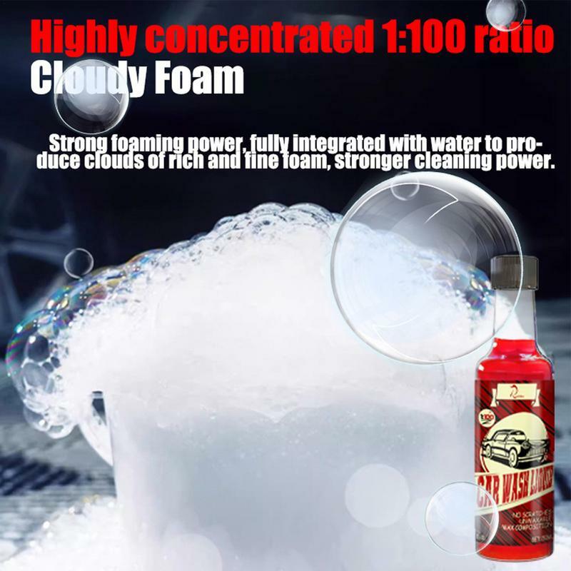 Car Wash Liquid High Concentration Car Wash Liquid non irritating ingredients Advanced Surface Cleaner protective film Coating