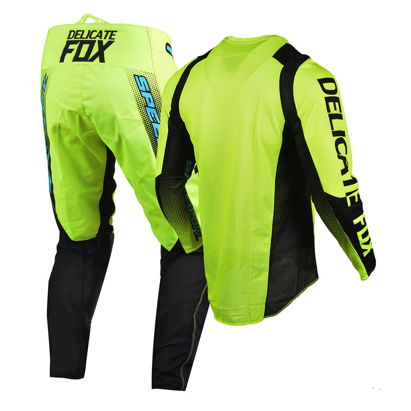 Tuta Motocross 360 Kit Combo Jersey e pantaloni bicicletta equitazione BMX MTB SX DH UTV ATV Enduro Dirt Bike Gear Set