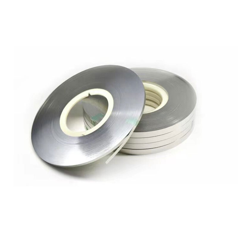 Tira de aço niquelado, cinto de níquel, adequado para 18650 Lithium Battery Pack Welding Tape, 0,1 0,12 0,15mm, 0,2*6mm, 1kg/rolo