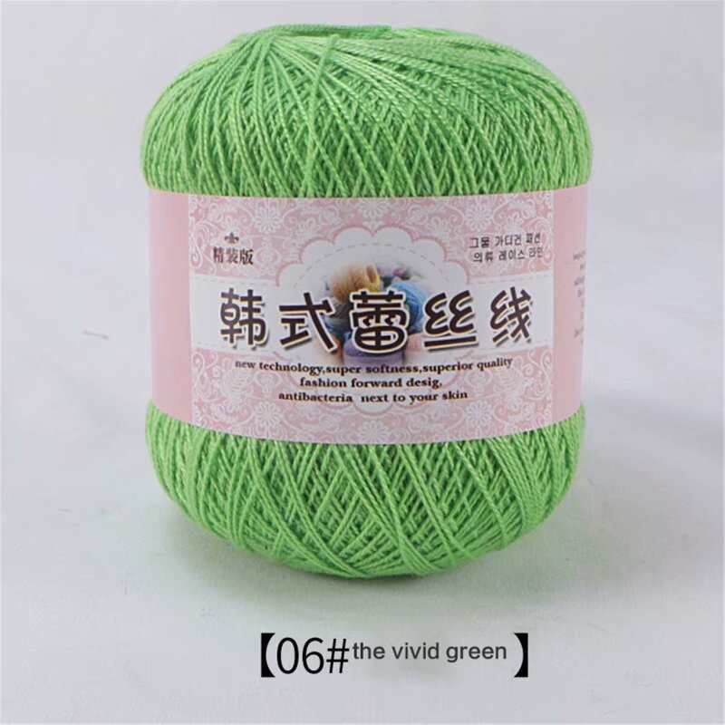 Lace Yarn For Crochet Yarn For Cardigan Scarf Suitable for Baby Solid Color Yarn